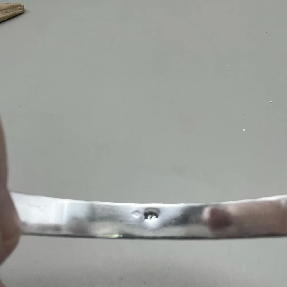 Elegant Silver Sterling Bangle Bracelet